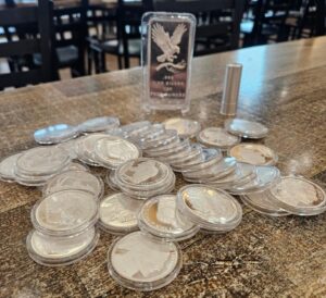 50 ounces of silver at the Big Silver Shootout.