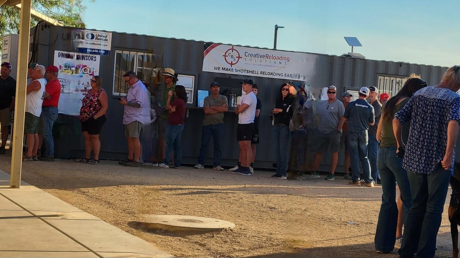 Shooters and friends commiserated on the day's shooting while waiting for the free nightly dinners provided by NSTA at the state shoot. Shooters and friends commiserated on the day's shooting while waiting for the free nightly dinners provided by NSTA at the state shoot.