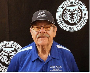 Corky Peters broke all 50 targets to win the handicap event in the NSTA Race for the Buckle Big 50. Corky Peters broke all 50 targets to win the handicap event in the NSTA Race for the Buckle Big 50.